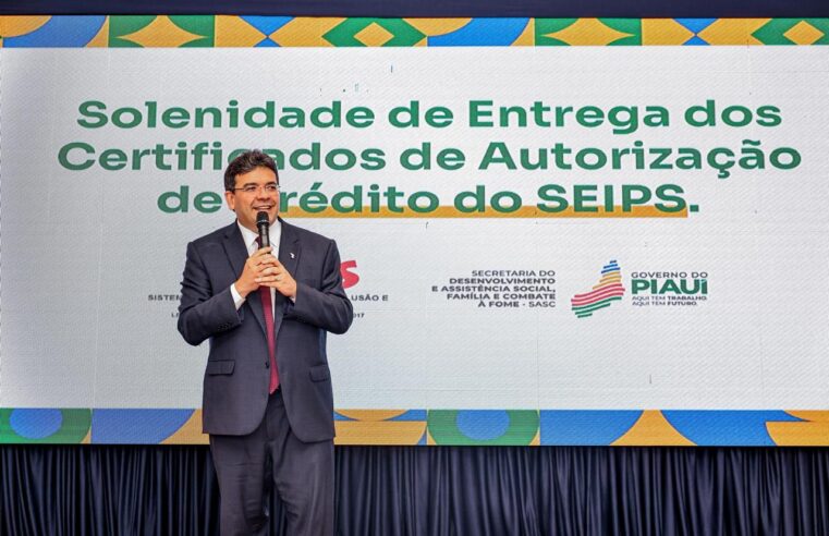 Governador do Piauí autoriza R$ 9,2 milhões para fortalecer projetos sociais de 65 entidades do estado