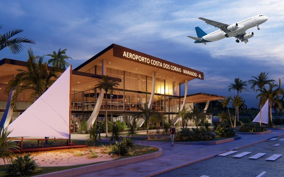 Governo de Alagoas autoriza quatro empresas a fazer estudos sobre a gestão do Aeroporto de Maragogi