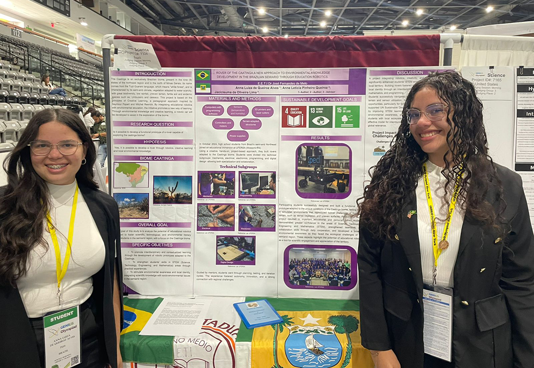 Estudantes do RN apresentam projeto sobre a Caatinga nos Estados Unidos